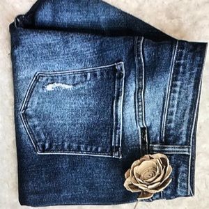 Kancan distressed stretch jeans women’s plus size 22